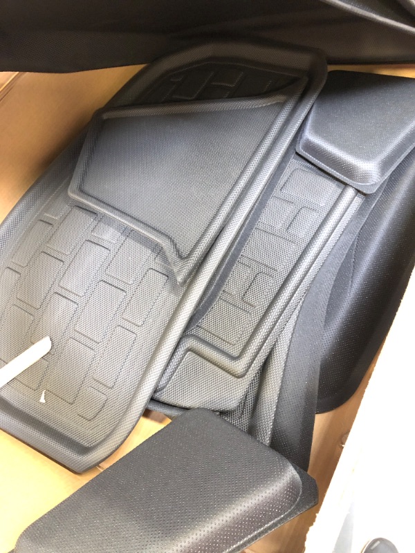 Photo 1 of BASENOR 10PCS Tesla Model Y Floor Mats 3D Full Set Liners All-Weather Anti-Slip Waterproof Frunk & Trunk Mat Accessories Compatible with 5 seat Model Y 5 Seater Complete Set Mats