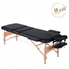 Photo 1 of 3-section Massage Table with Wooden Legs