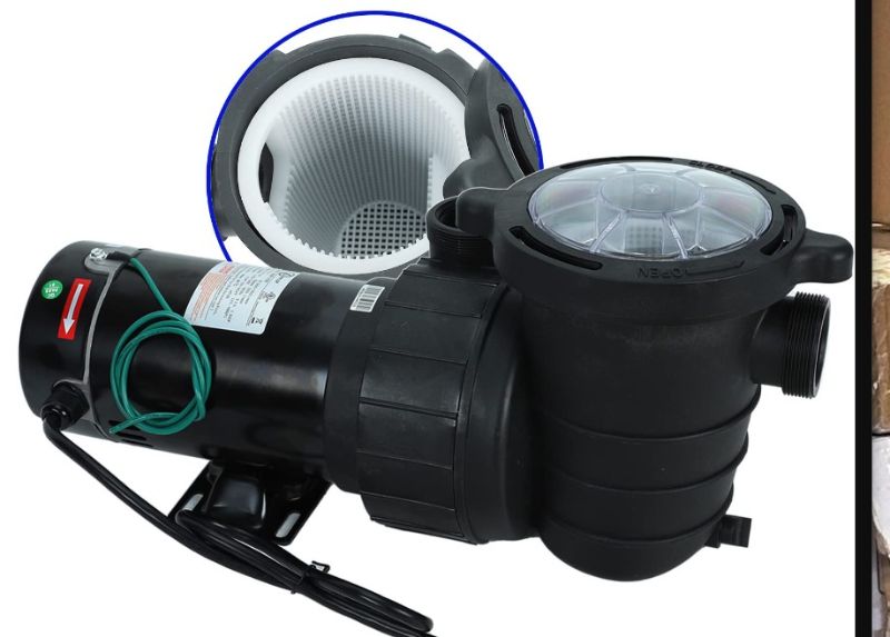 Photo 1 of 1.5 HP Pool Pump Inground High Flow Pool Pump Above Ground Swimming Pool Pumps with Strainer Basket 220V Dual Voltage 93GPM Flow Rate 1.5 hp dual volt ( USED ITEM ) 