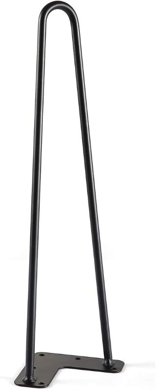 Photo 1 of 16'' 4 PCK METAL BLACK TABLE LEGS