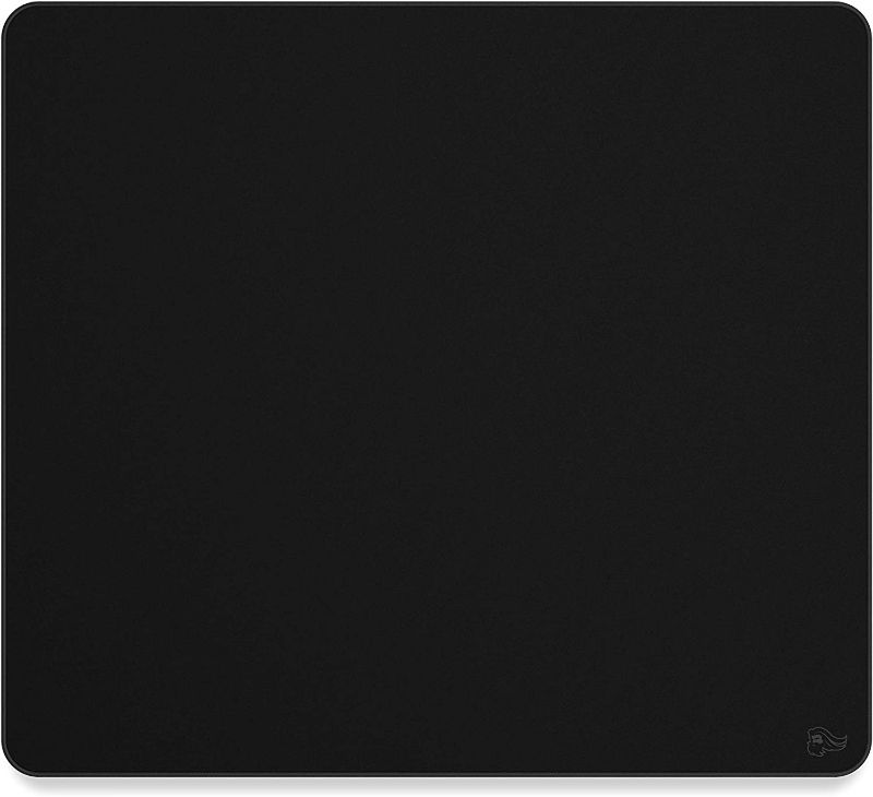 Photo 1 of Glorious XL Gaming Mouse Mat/Pad - Stealth Edition- Large, Wide (XL) Black Cloth Mousepad, Stitched Edges - 17x15"