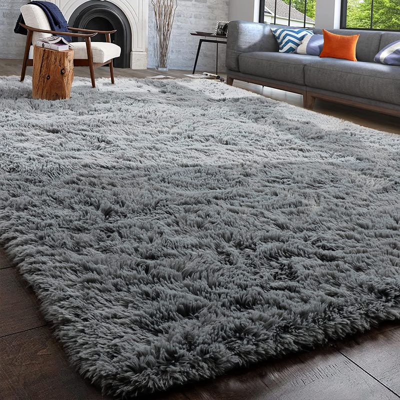 Photo 1 of  Shaggy Area Rug, Rugs for Bedroom 3x5, Soft Fuzzy Rugs for Girls Boys Bedroom