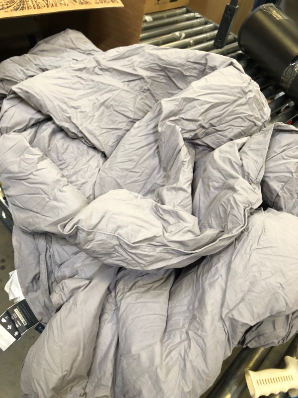 Photo 1 of 108 X 98 COMFORTER GREY