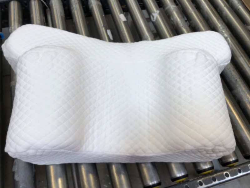 Photo 2 of AM AEROMAX 8-Inch Wide Head Support Back Sleep Training Pillow - Keep Head Straight for Wrinkle Prevention, Anti-Wrinkle & Anti-Aging Beauty Pillow
