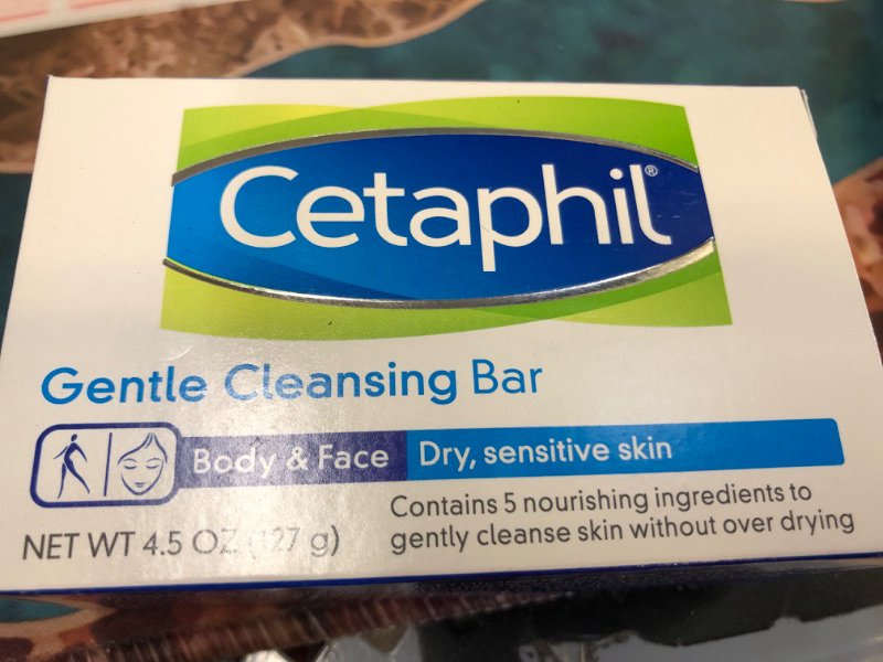 Photo 1 of 2 COUNT Cetaphil Gentle Cleansing Bar 4.5 Oz
