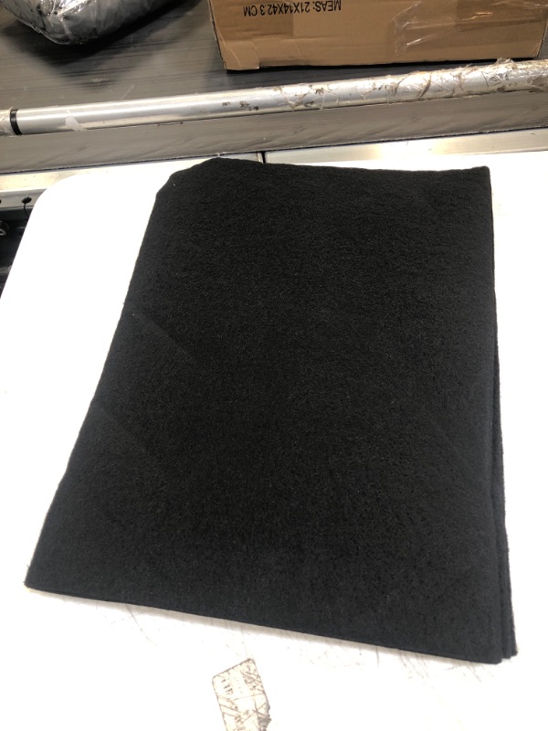 Photo 2 of 99JGDAX Carbon Fabric Filter Replacement Cut To Fit Charcoal Hepa AC Vent Filter Activated Carbon Air Filter Fabric Sheet Carbon Pad 16 x 48 inch
