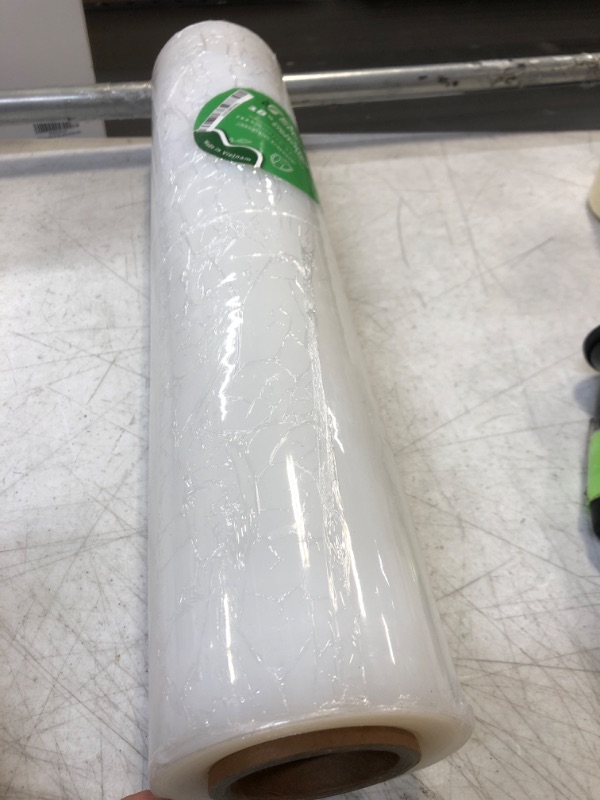 Photo 1 of Emily's Choice 18" 60 Gauge High Performance Stretch Film 1000ft 700% Stretch Wrap Industrial Shrink Wrap Fit for Moving
