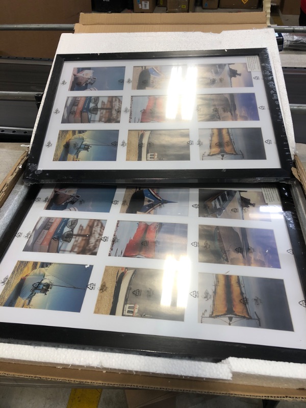 Photo 1 of 2 PC PICTURE FRAMES ( SIZES : 61.6 X 6X8 X 46.7 CM ) 