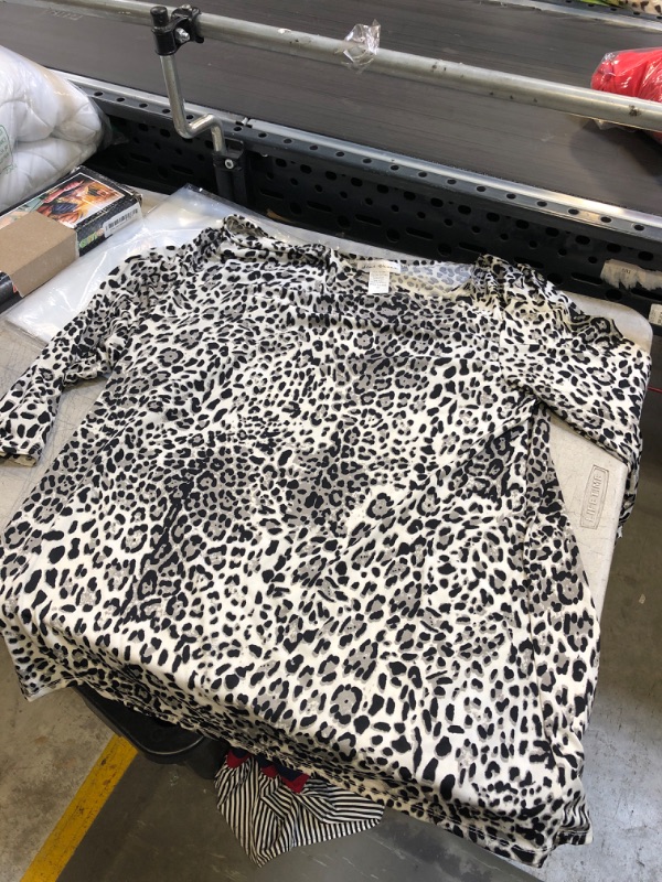 Photo 1 of 4XL ANIMAL PRINT LONG SLEEVE SHIRT