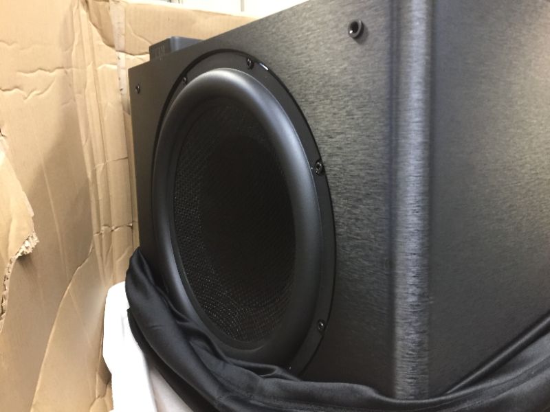 Photo 3 of REL Acoustics HT/1510 Predator Subwoofer, HT-Air Wireless Compatible, Black Vinyl *MISSING MANUEL,UNABLE TO PROPERLY TEST 
