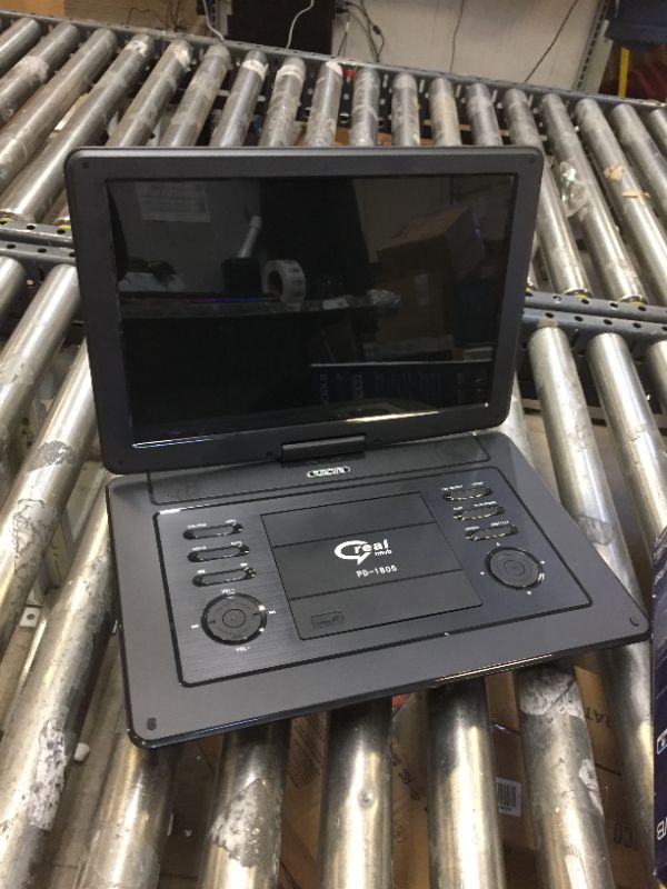 Photo 2 of 17.9" Portable DVD Player with 15.6" Large HD Screen,Support AV-in/Out and Multiple Disc Formats ,High Volume Speaker,with Extra Carrying Bag,Black……