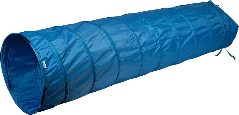 Photo 1 of  Kids 9' X 28" Institutional Play Tunnel - Blue