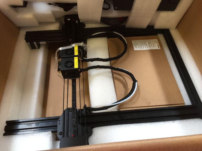 Photo 5 of MISSING PARTS!! WEEDO X40V2 3D Printer Independent Dual Extruder, Firmware Open Source, Auto-Leveling, 4.3'' Touch Screen, Support PVA TPU ABS PLA Nylon, 11.8"x11.8"x15.7"