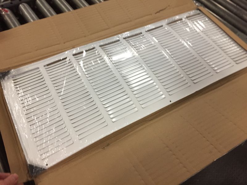 Photo 2 of 32' x 12' Return Air Grille - Sidewall and Ceiling - HVAC Vent Duct Cover Diffu