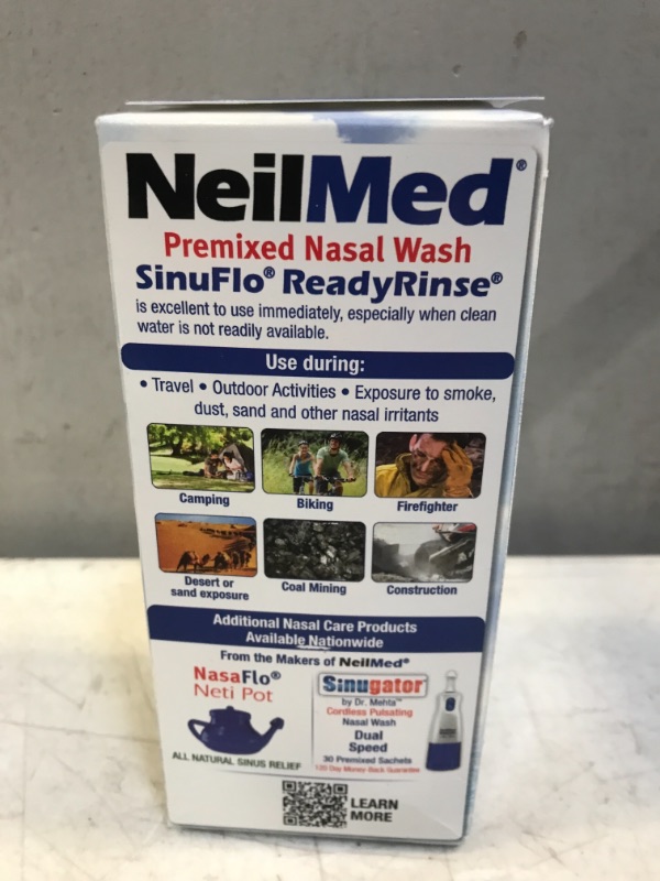 Photo 2 of Neil Med SinuFlo Ready Rinse, 8 fl oz 8 Fl Oz (Pack of 1)- Exp 09/2025