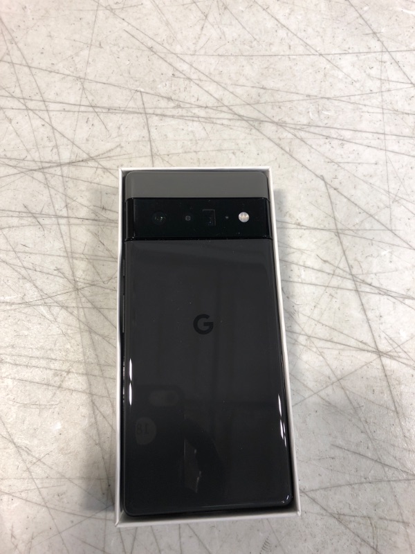 Photo 2 of Google Pixel 6 Pro - 5G Android Phone - Smartphone with Advanced Pixel Camera and Telephoto Lens - 128GB - Stormy Black --- LOCKED. REQUIRES OLD USERS GMAIL ACCT.
