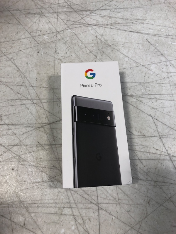 Photo 4 of Google Pixel 6 Pro - 5G Android Phone - Smartphone with Advanced Pixel Camera and Telephoto Lens - 128GB - Stormy Black --- LOCKED. REQUIRES OLD USERS GMAIL ACCT.