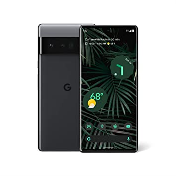 Photo 1 of Google Pixel 6 Pro - 5G Android Phone - Smartphone with Advanced Pixel Camera and Telephoto Lens - 128GB - Stormy Black 