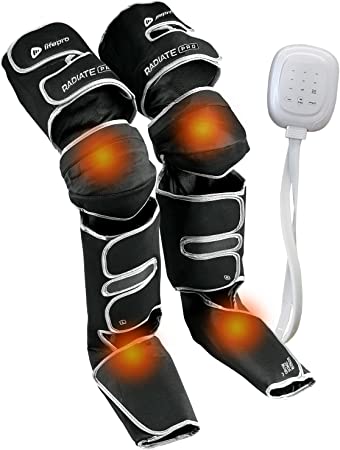 Photo 1 of LifePro Leg Massager - Foot and Leg and Calf Compression Massager for Circulation - with Heat and Compression for Pain Relief (Radiate Pro)(FACTORY SEALED OPENED FOR PHOTOS)