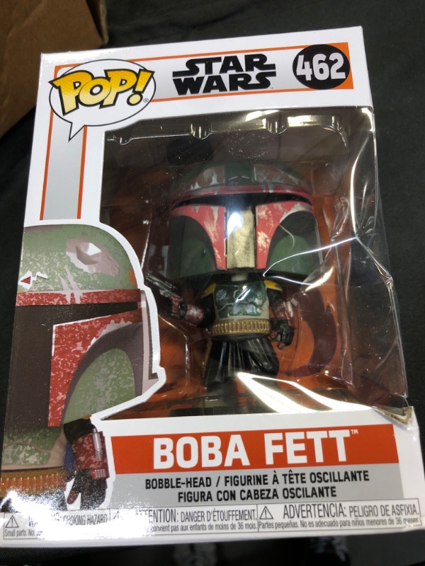 Photo 3 of Funko POP Star Wars: The Mandalorian Action Figure Boba Fett