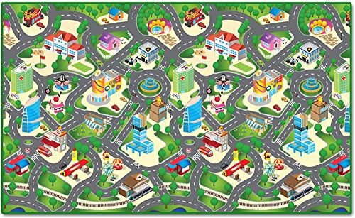 Photo 1 of Rollmatz Kids Play Mat - Versatile Waterproof Children’s Playmat for Boys & Girls Bedrooms & Playrooms - Great for Playing with Toys