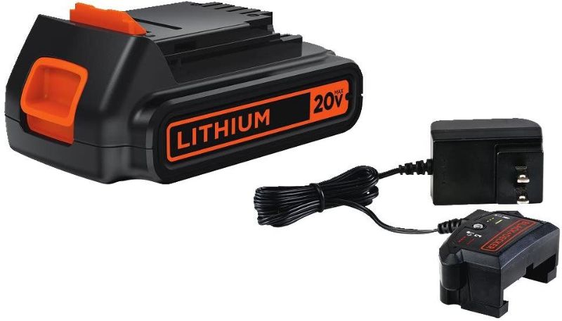 Photo 1 of BLACK+DECKER 20V MAX* POWERCONNECT 1.5Ah Lithium Ion Battery + Charger 