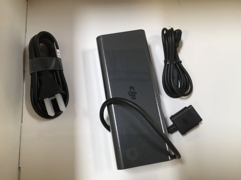 Photo 2 of DJI FPV AC Power Adapter 90W Output Power for Fast Charging - Black