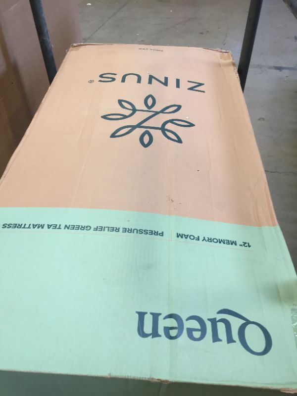 Photo 3 of Zinus 12 Inch Green Tea Memory Foam Mattress / CertiPUR-US Certified / Bed-in-a-Box / Pressure Relieving
QUEEN