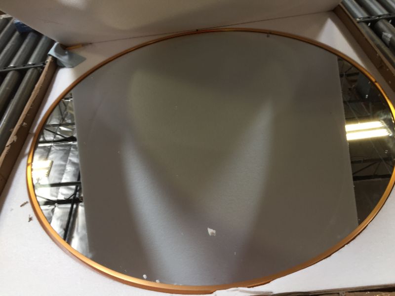 Photo 1 of 36in round mirror