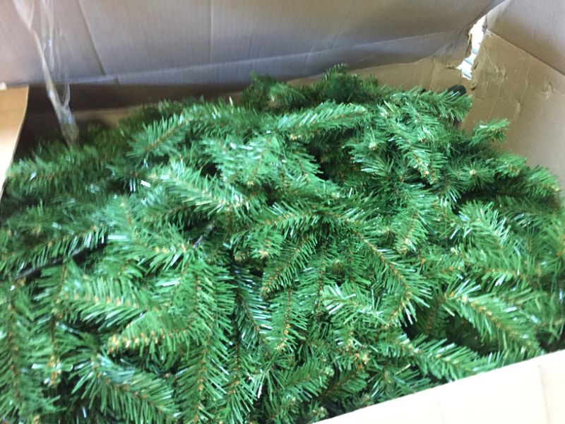 Photo 2 of 12 ft. Kingswood Fir Pencil Artificial Christmas Tree