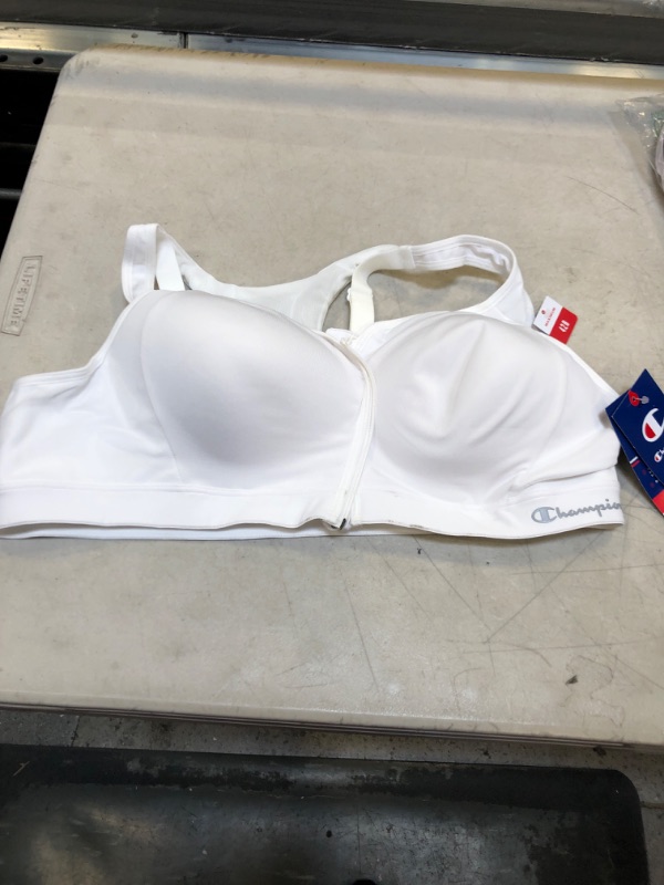 Photo 2 of Champion Women's Motion Control Zip Sports Bra Bra