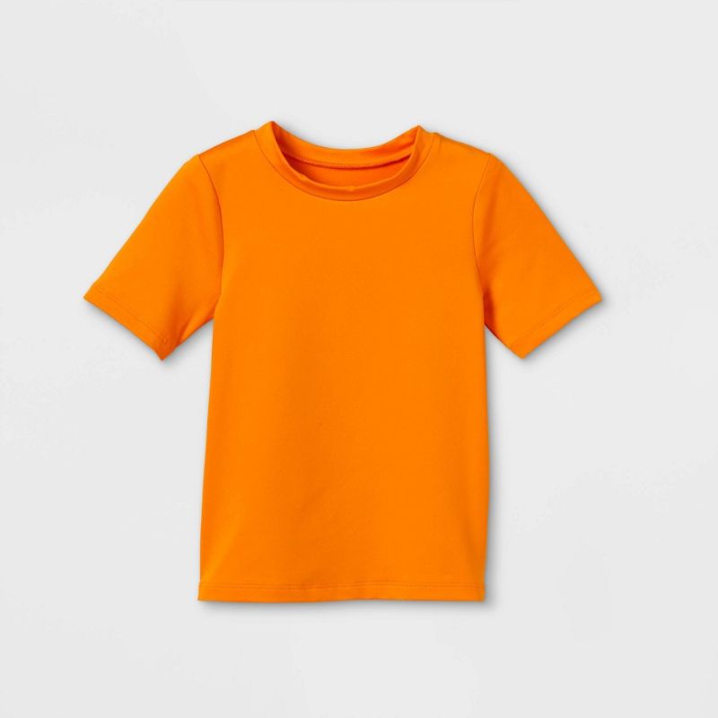 Photo 1 of Baby Boys' Short Sleeve Rash Guard Swim Shirt - Cat & Jack 5T