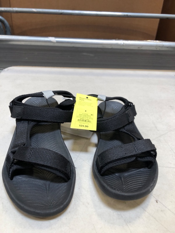 Photo 2 of Boys' Everest Ankle Strap Sandals - All in Motion Black 4