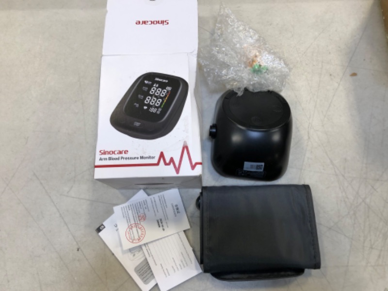 Photo 1 of SINOCARE ARM BLOOD PRESSURE MONITOR 