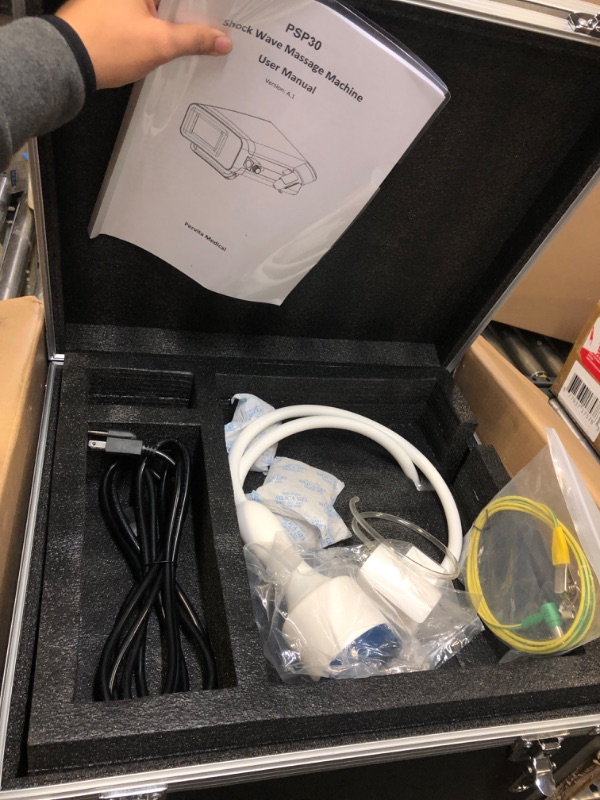 Photo 1 of PerVita Medical Focused Shock Wave Therapy Machine Extracorporeal Shockwave ED Therapy Electromagnetic Focal ESWT Machine for Joint and Muscle Pain Relief Non-Invasive Pain-Free No Side Effects PSP30
