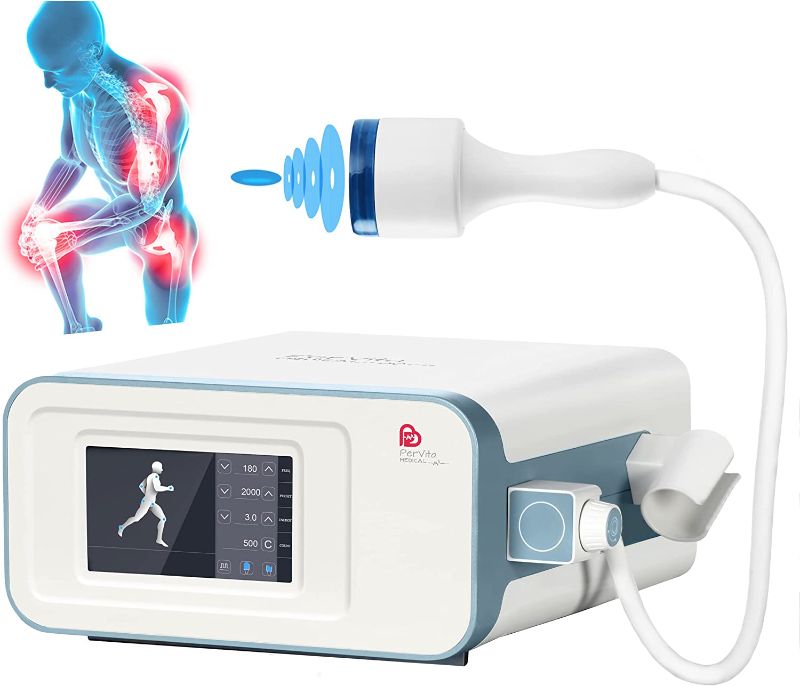 Photo 1 of PerVita Medical Focused Shock Wave Therapy Machine Extracorporeal Shockwave ED Therapy Electromagnetic Focal ESWT Machine for Joint and Muscle Pain Relief Non-Invasive Pain-Free No Side Effects PSP30
