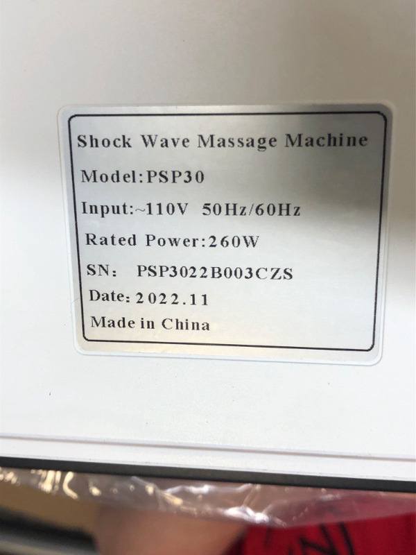 Photo 1 of PerVita Medical Focused Shock Wave Therapy Machine Extracorporeal Shockwave ED Therapy Electromagnetic Focal ESWT Machine for Joint and Muscle Pain Relief Non-Invasive Pain-Free No Side Effects PSP30
