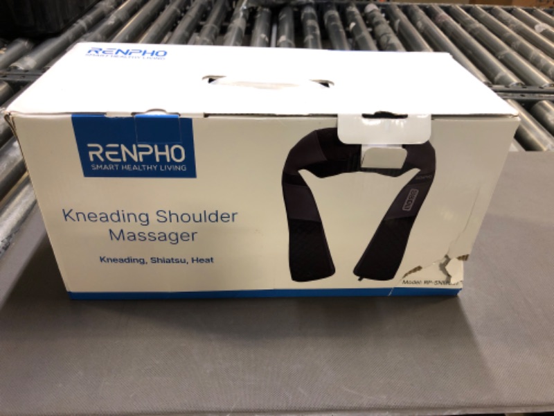 Photo 4 of Neck Massager with Heat, RENPHO Shiatsu Shoulder Massager with Electric Deep Tissue Kneading Massage, Back, Leg, Foot, Arm, Full Body, Muscles, for Home, Car, Office