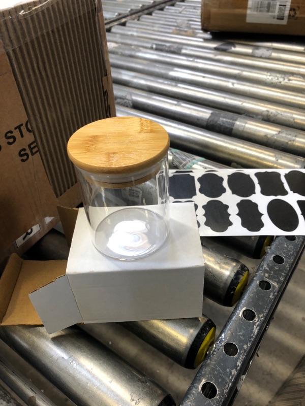 Photo 1 of 16 pcs glass containers 
