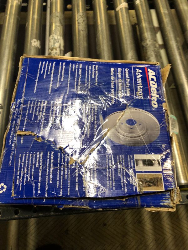 Photo 1 of ACDelco Advantage 18A2543AC Coated Rear Disc Brake Rotor