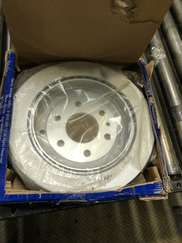 Photo 3 of ACDelco Advantage 18A2543AC Coated Rear Disc Brake Rotor