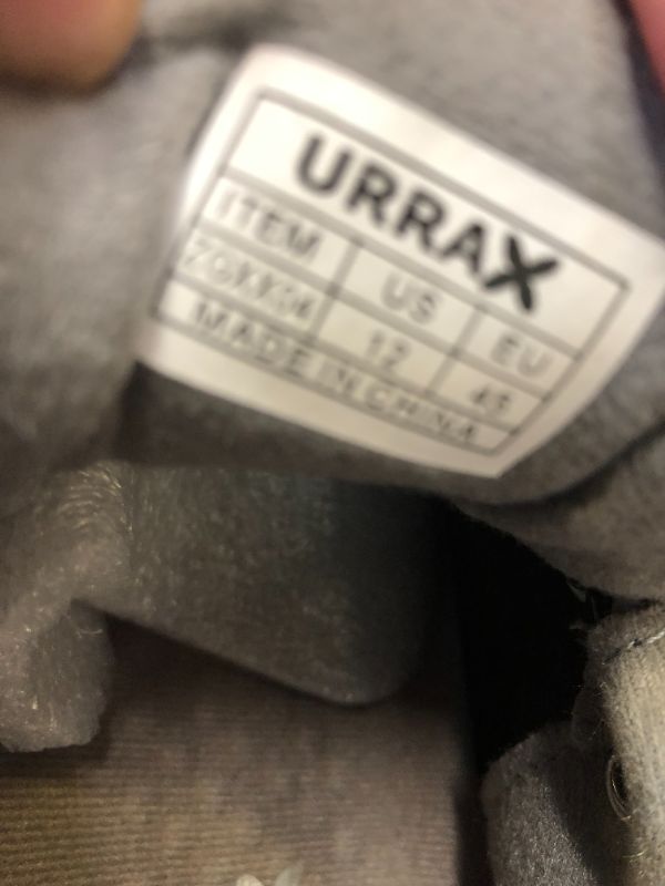 Photo 3 of URRAX Men's Orthopedic Shoes with Arch Support, Comfortable Fashion Sneakers for Plantar Fasciitis, Casual Walking Shoes for Extra Cushioning and Pain 12 W4-light Grey