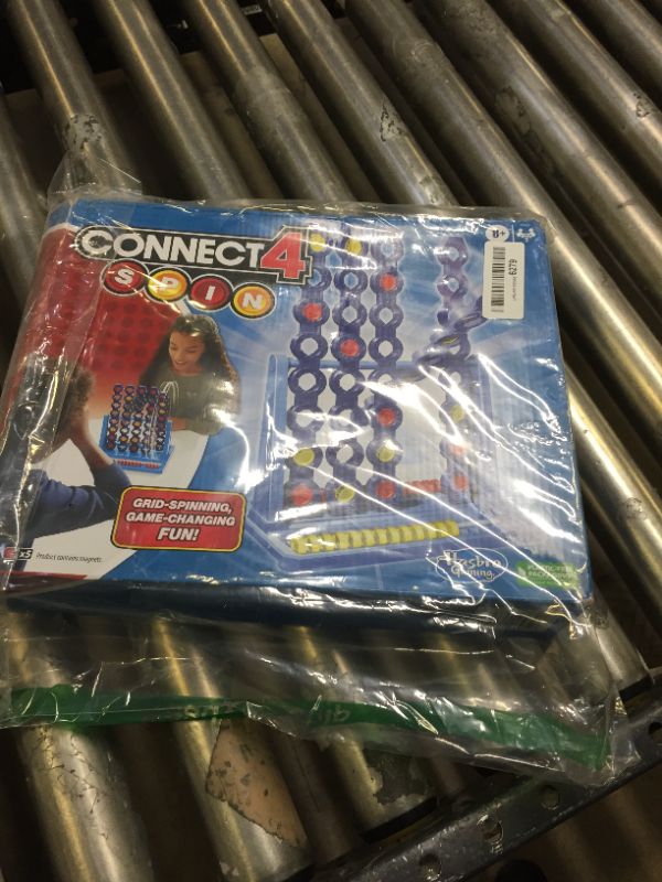 Photo 1 of Connect 4 Spin Game, Features Spinning Connect 4 Grid, 2 Player Board Games for Family and Kids, Strategy , Ages 8 and Up