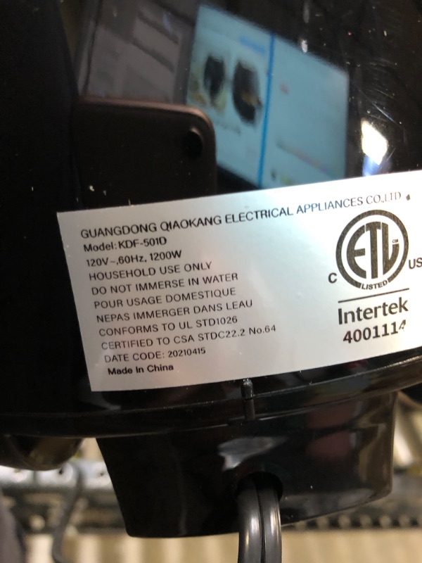 Photo 1 of Hosome 6 Liter Air Fryer