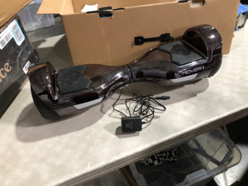 Photo 2 of ***USED - POWERS ON - UNABLE TO TEST FURTHER***
Hover-1 Helix Electric Hoverboard | 7MPH Top Speed, 4 Mile Range, 6HR Full-Charge Gun Metal