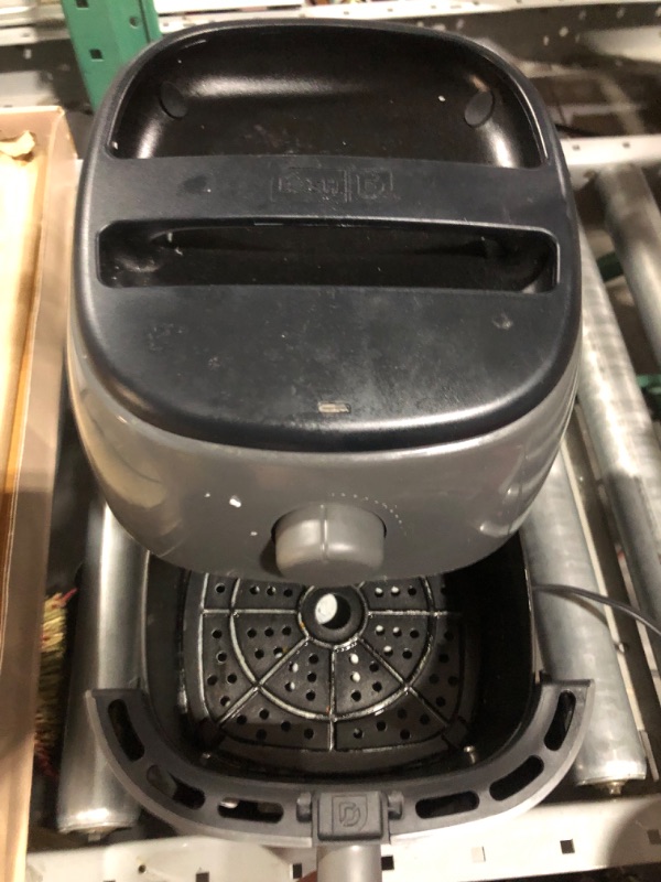 Photo 2 of Dash Tasti-Crisp 2.6qt Air Fryer - Grey