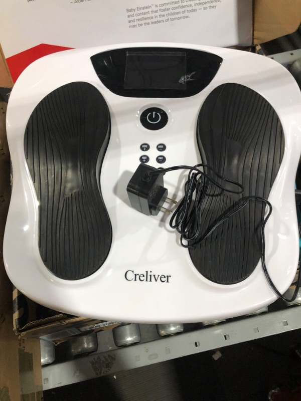 Photo 2 of Creliver Foot Nerve Muscle Stimulator Pro, TENS & EMS Foot Massager for Neuropathy White