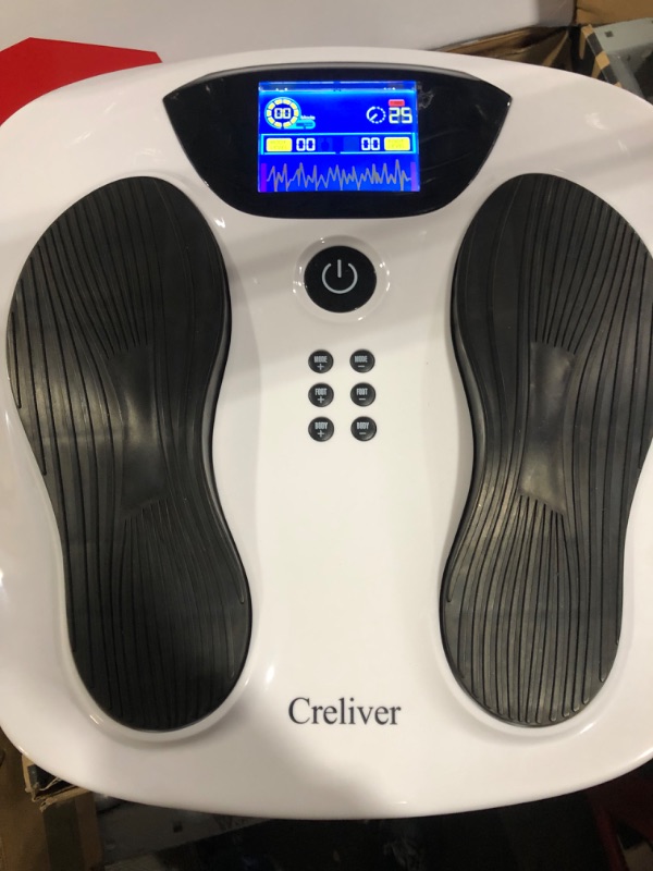 Photo 4 of Creliver Foot Nerve Muscle Stimulator Pro, TENS & EMS Foot Massager for Neuropathy White