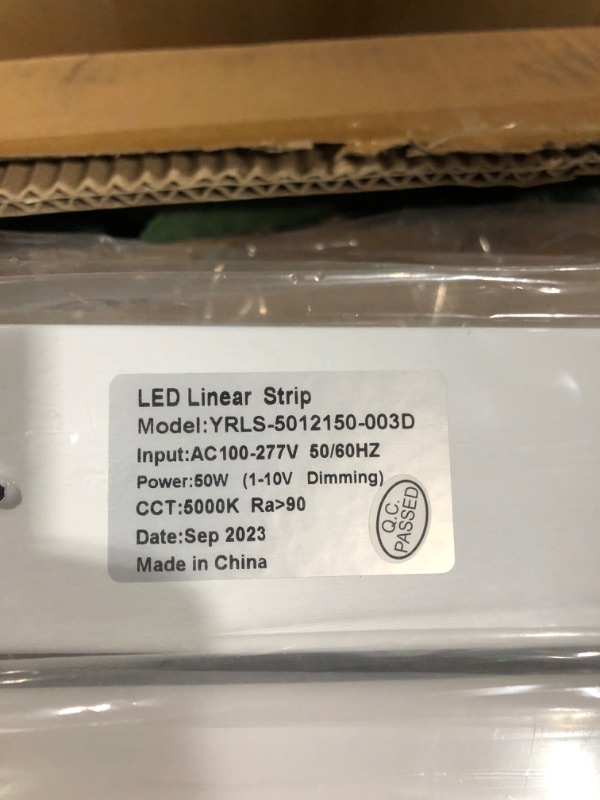 Photo 3 of ANTLUX 4FT LED Strip Lights 50W LED Shop Lights, 1-10V Dimmable, 5500LM, 4000K 4 Pack