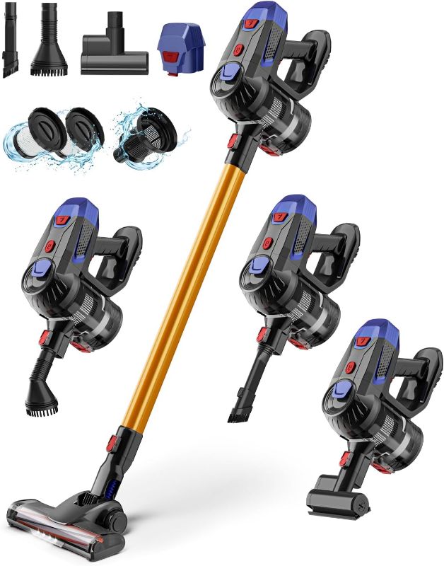 Photo 1 of AS-IS - MOYSOUL Cordless Vacuum Cleaner